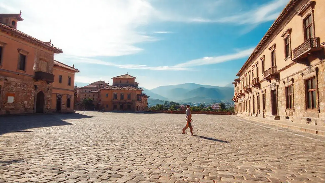 Paz urbana, luz cálida y detalles asiáticos