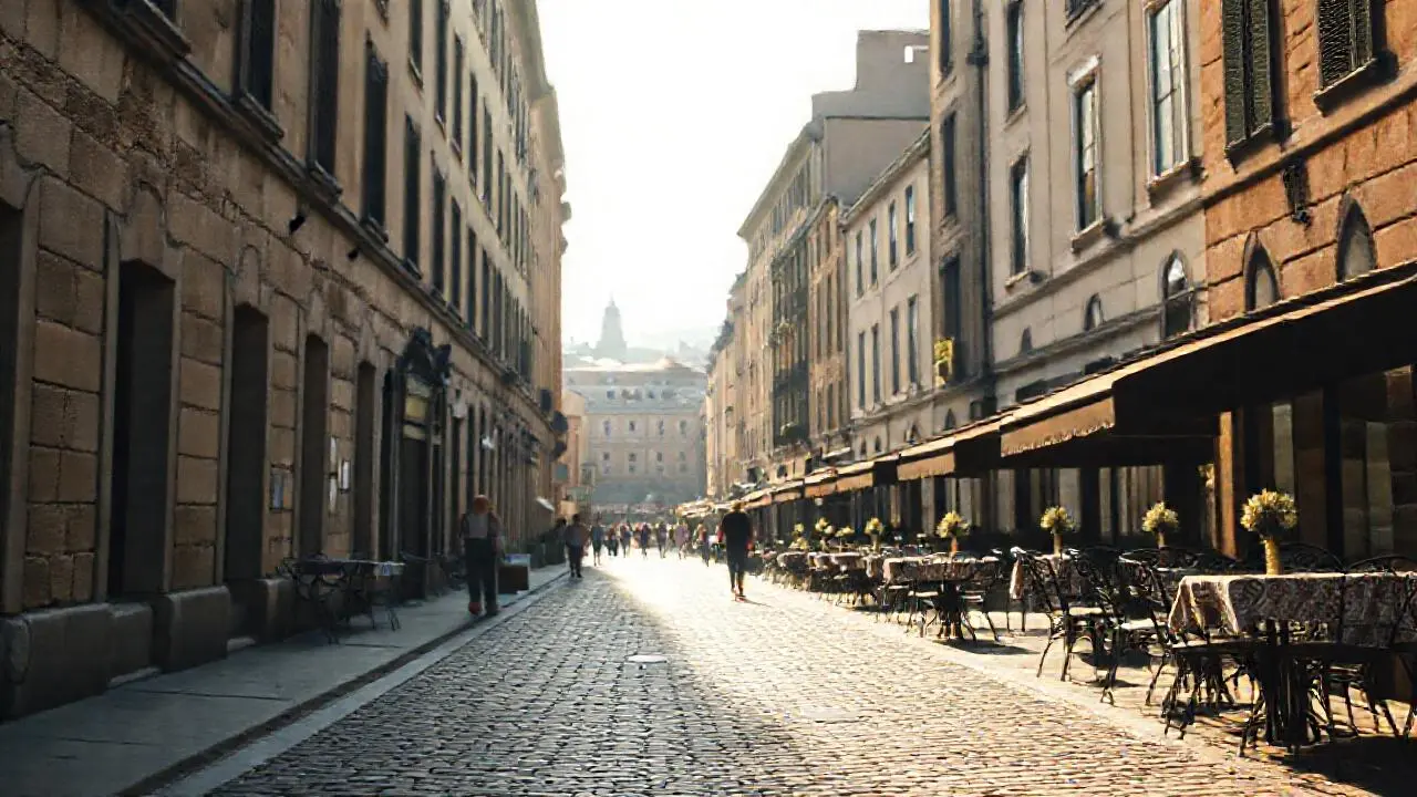 Un paisaje urbano antiguo y difuso