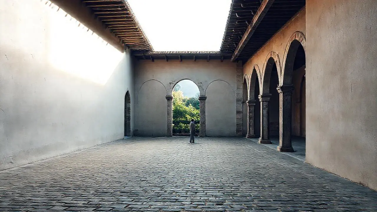 Un espacio antiguo, sereno y vasto