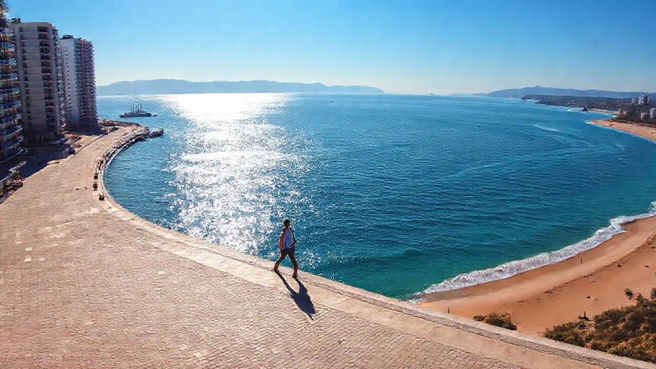 Paz y serenidad en una vista panorámica