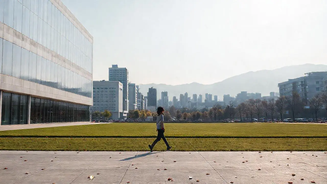 Paz urbana, luz suave y natural