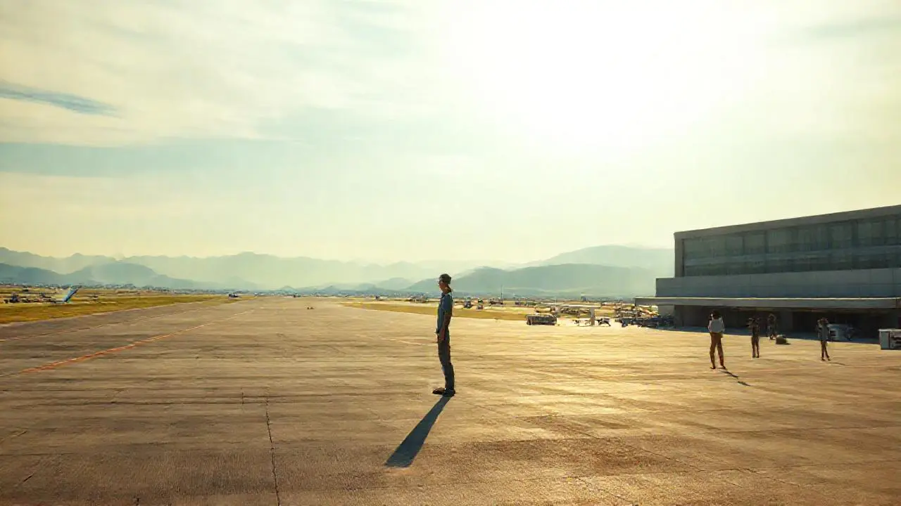 Paisaje amplio, sereno y realista