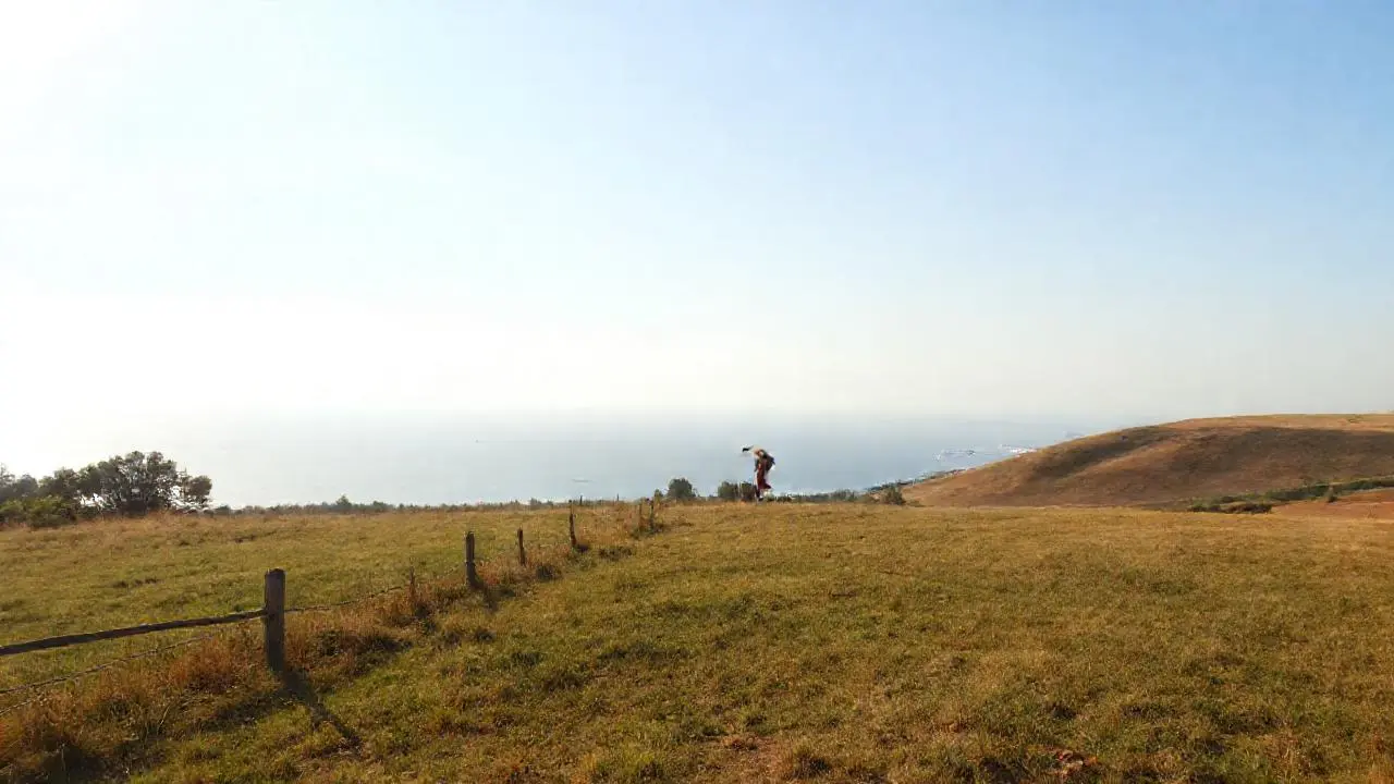 Paz natural en un vasto paisaje