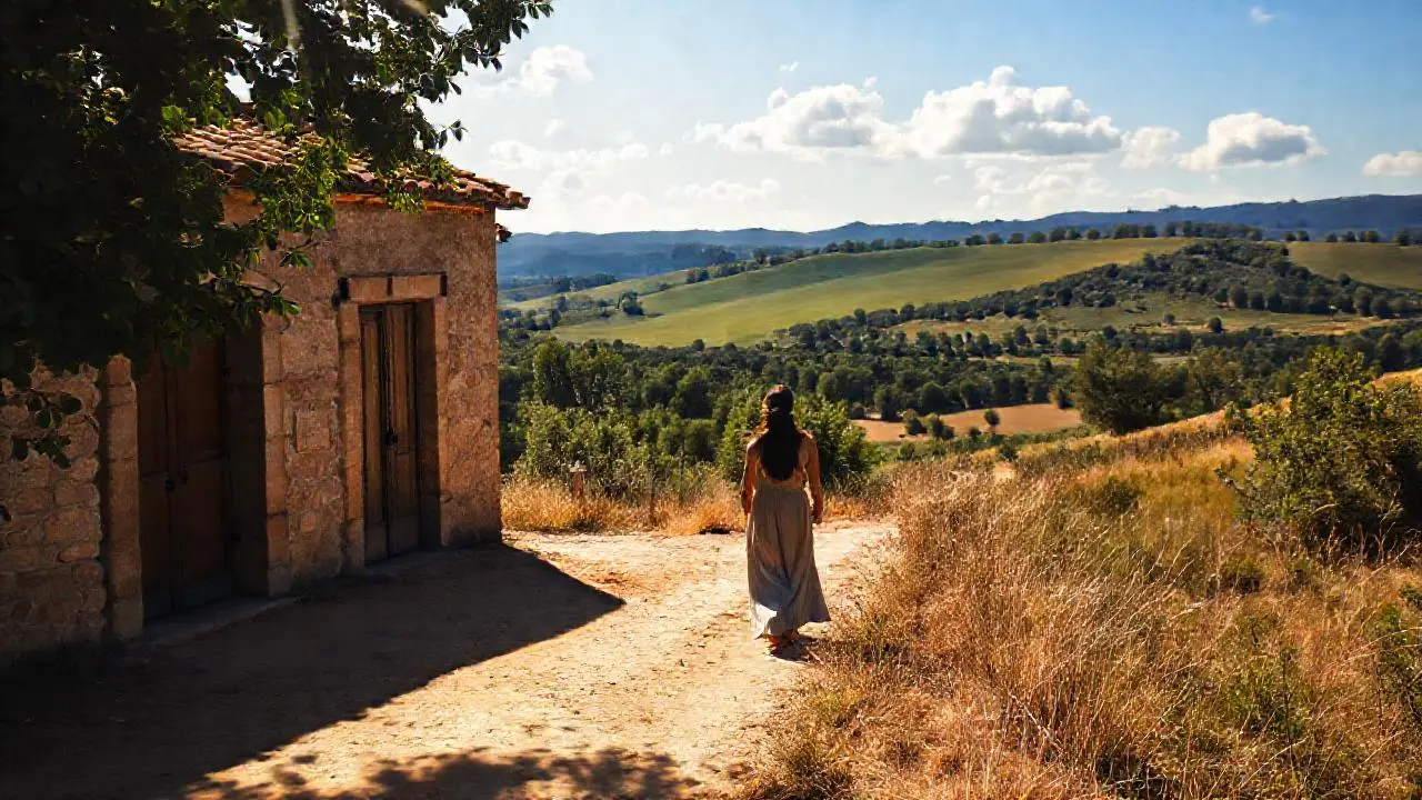 Paz rural, luz suave y melancolía
