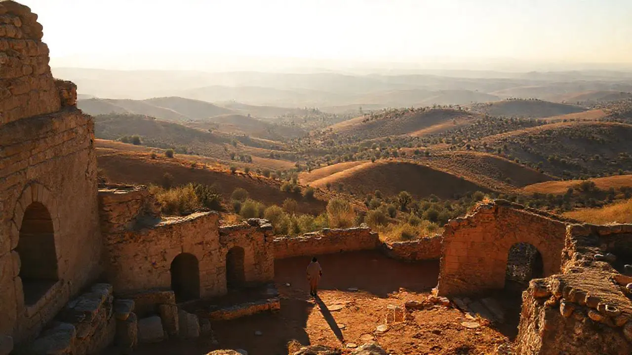 Paz rural, luz suave y horizonte vasto