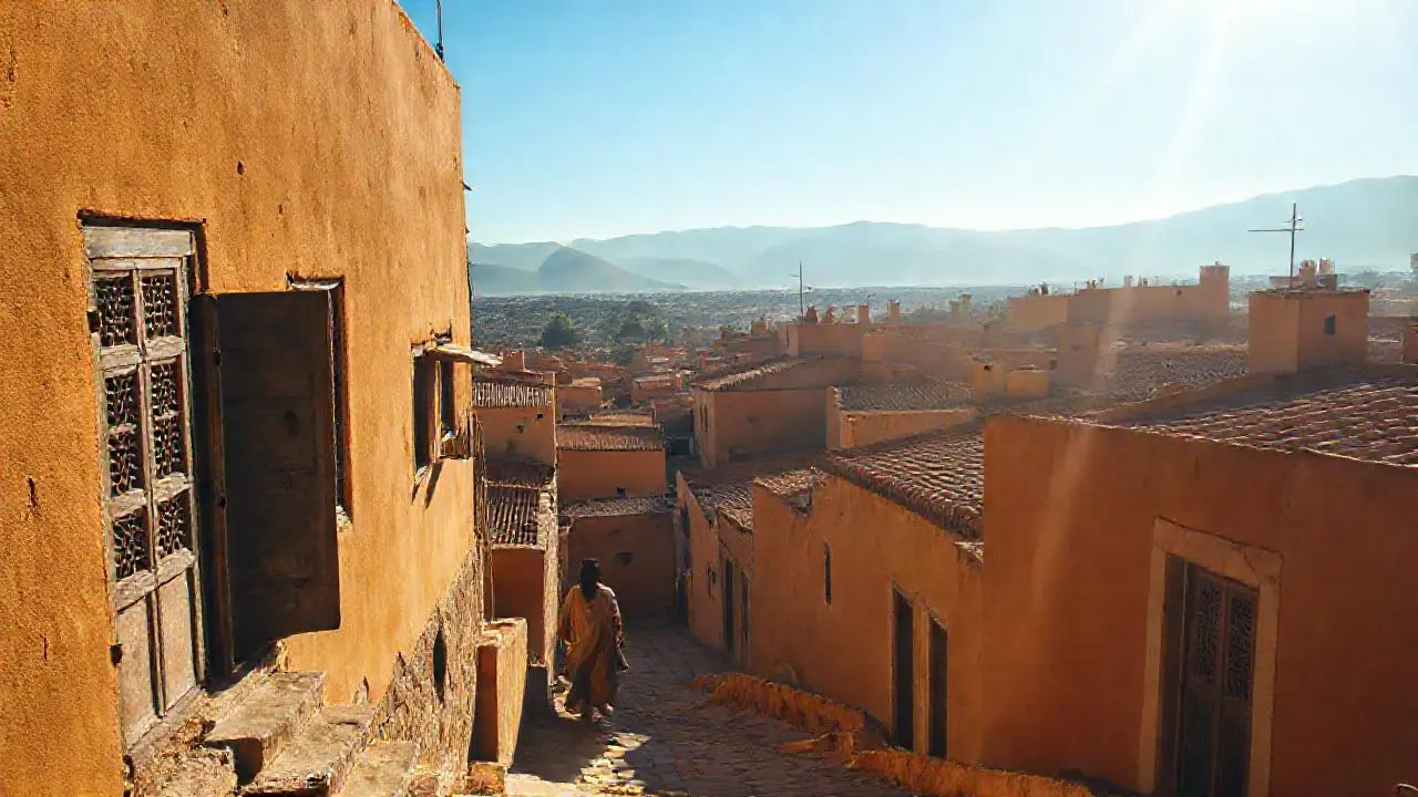 Pueblo antiguo, tranquilo y lleno de historia