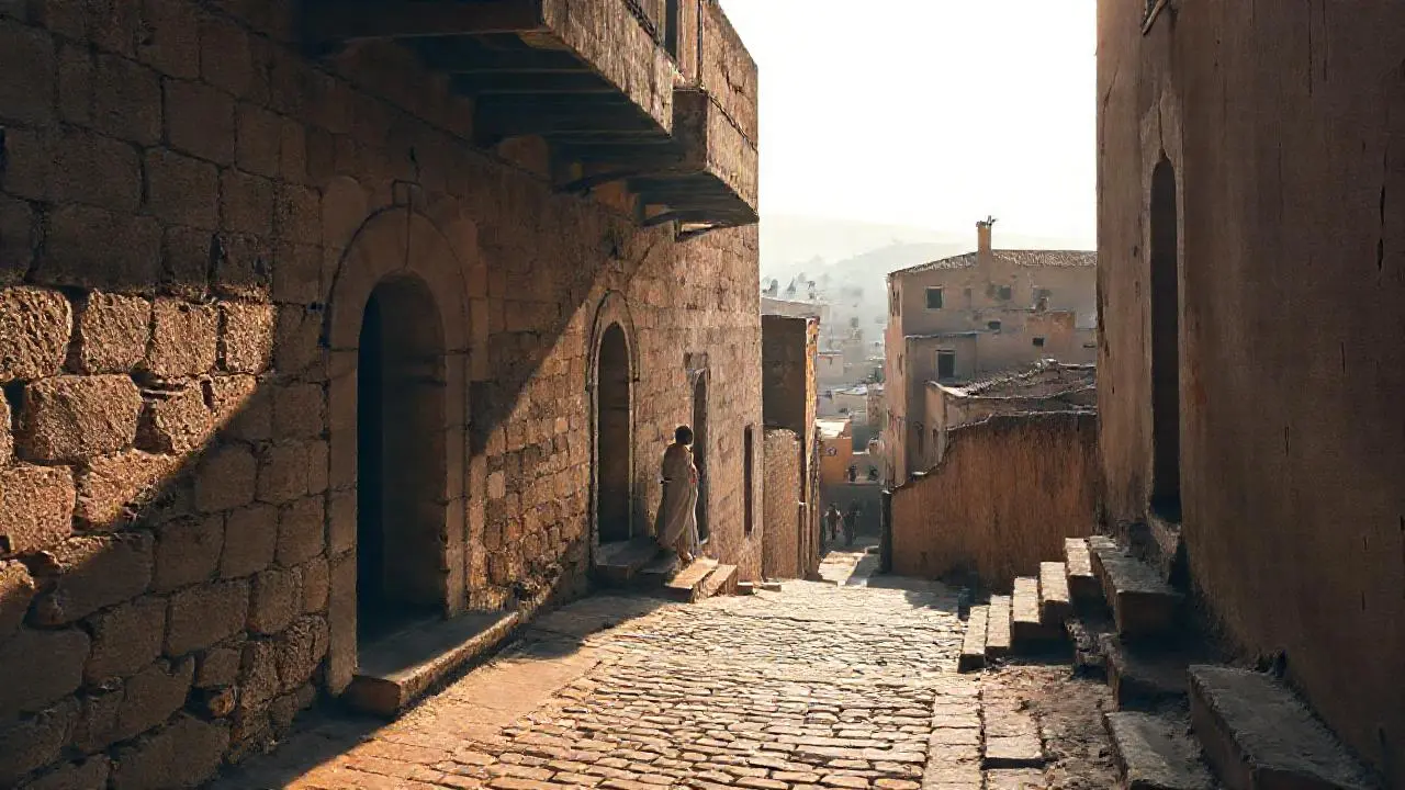 Un lugar antiguo, cálido y misterioso