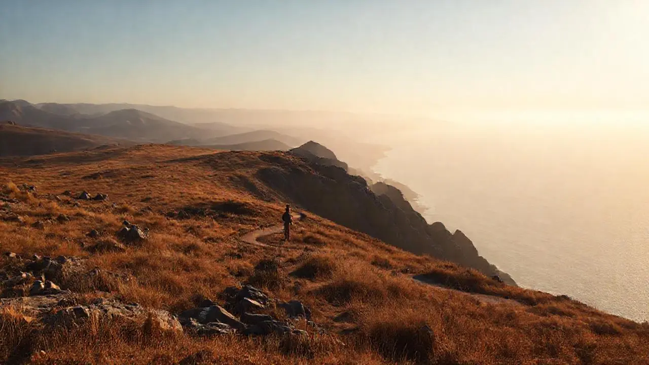 Paisaje tranquilo, abierto y natural