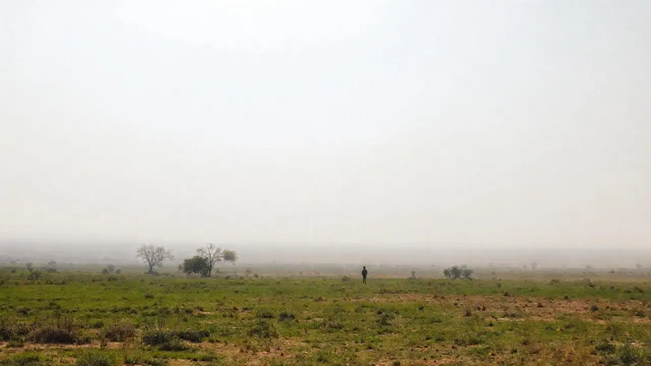 Paisaje vasto, tranquilo y distante