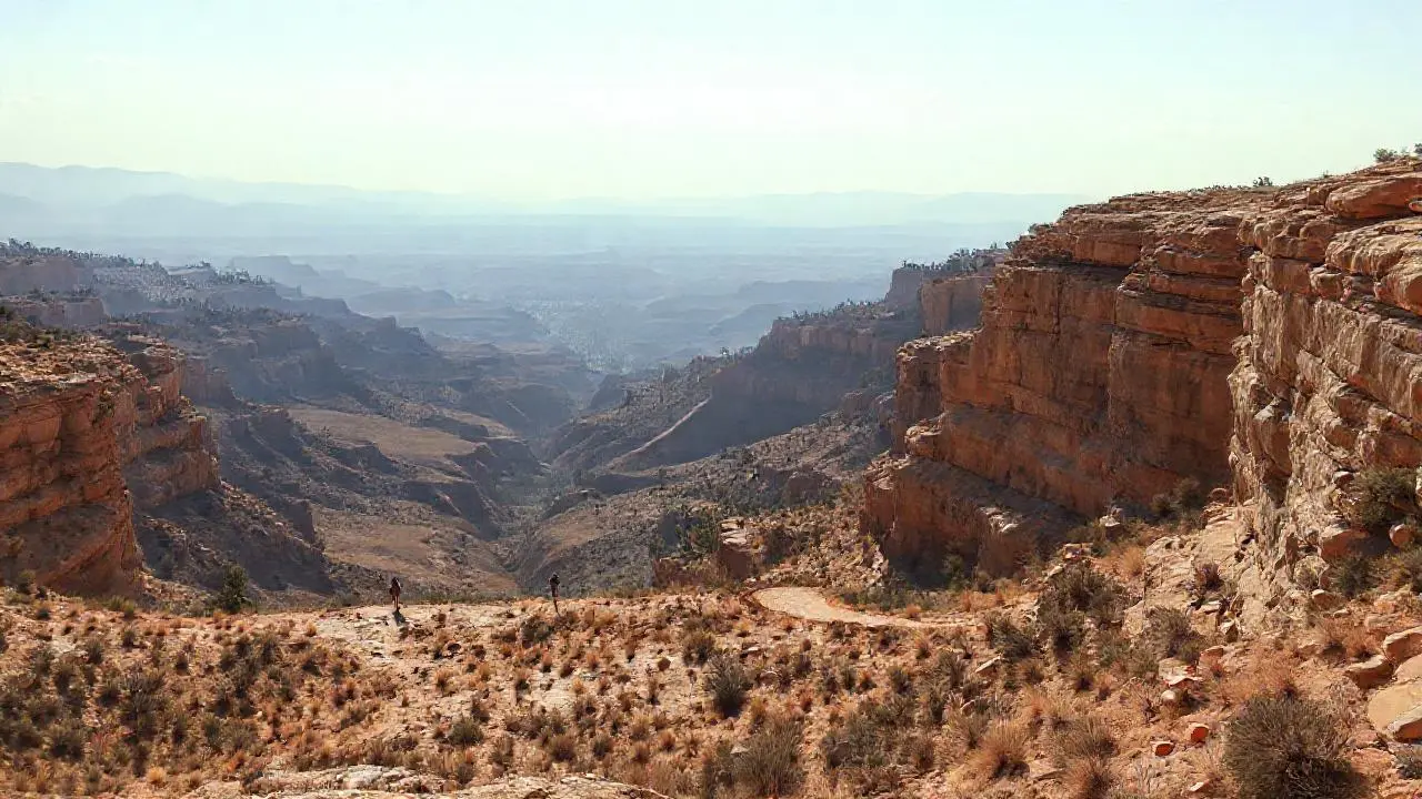 Paisaje rocoso, vasto y silencioso