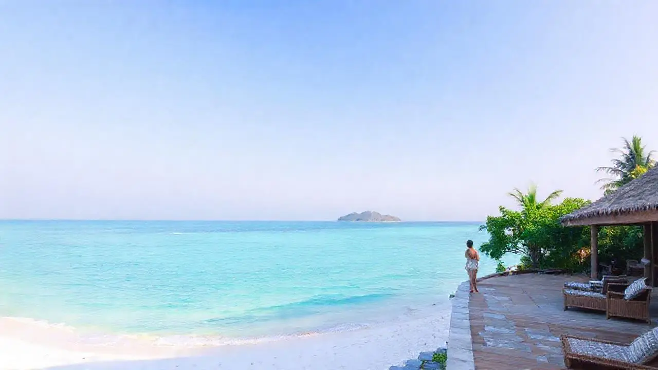 Paraíso tropical, calma y serenidad reinan