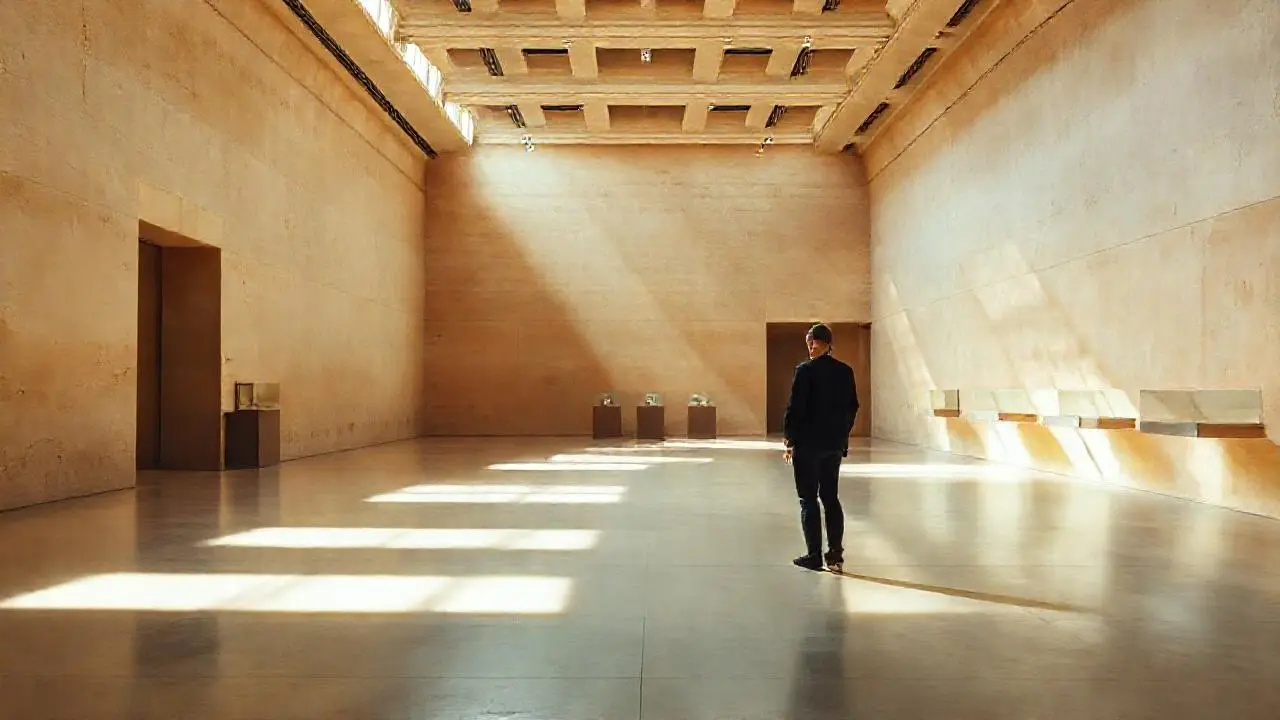 Amplio espacio, calma y luz suave