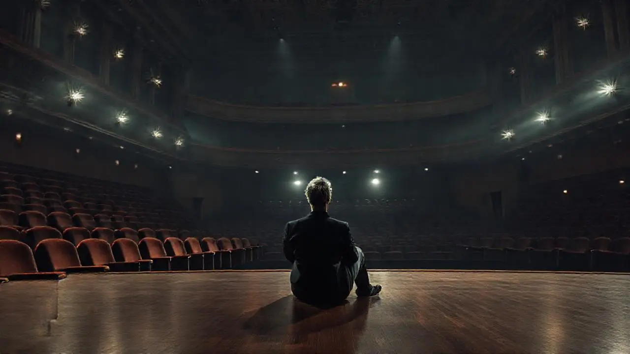 Un teatro vacío, lleno de calma