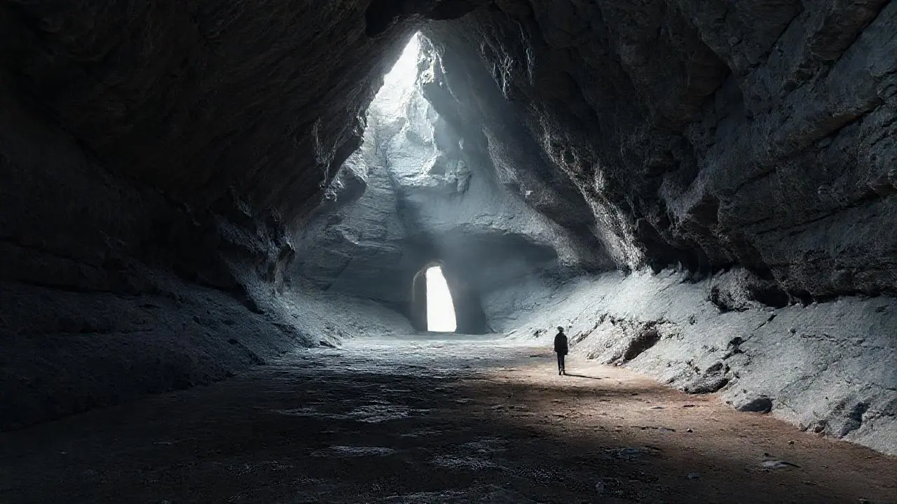 Espacio cavernoso, solitario e inmenso
