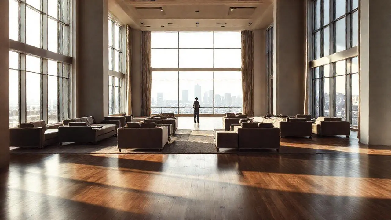 Ambiente amplio, elegante y sereno