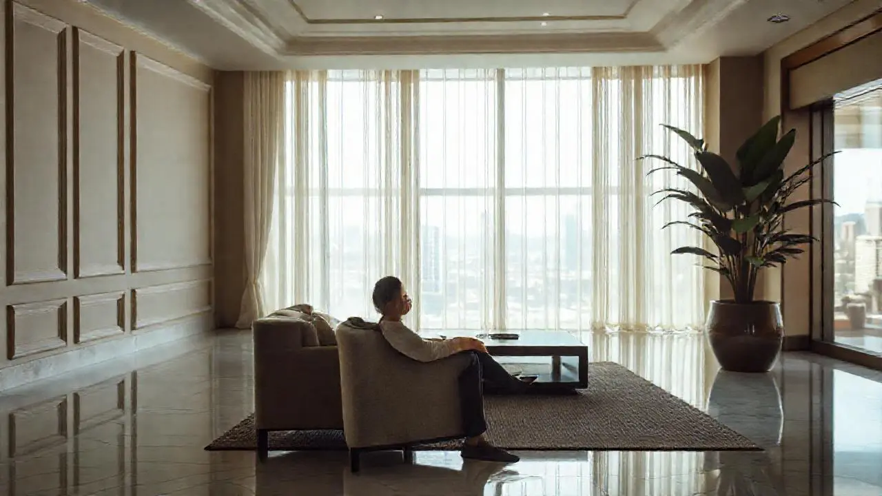 Ambiente tranquilo, espacioso y elegante