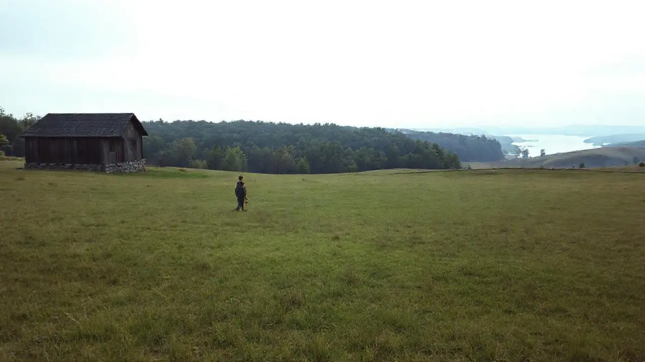 Paisaje sereno, natural y amplio