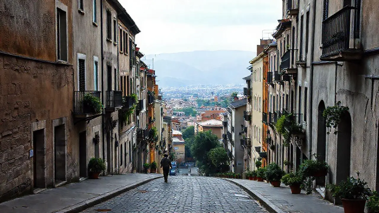 Calma urbana, luz suave y sutil