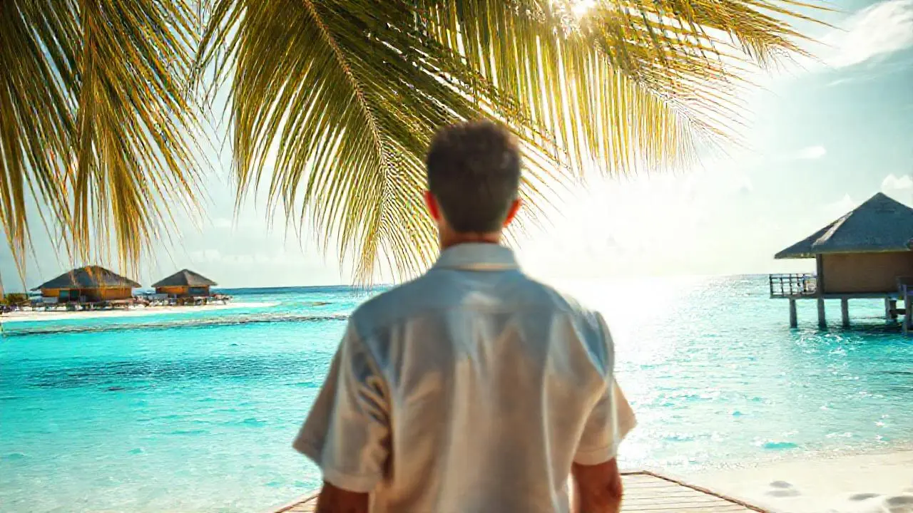 Paraíso tropical, calma y serenidad