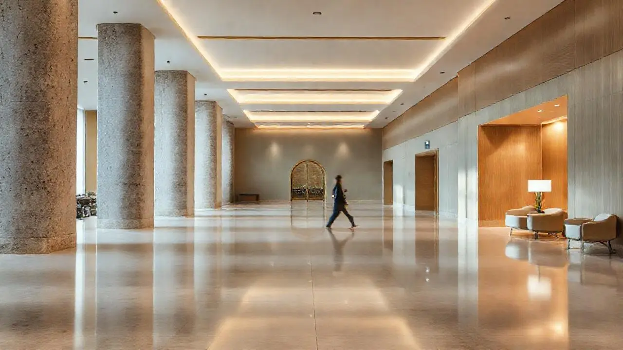 Ambiente tranquilo, amplio y luminoso