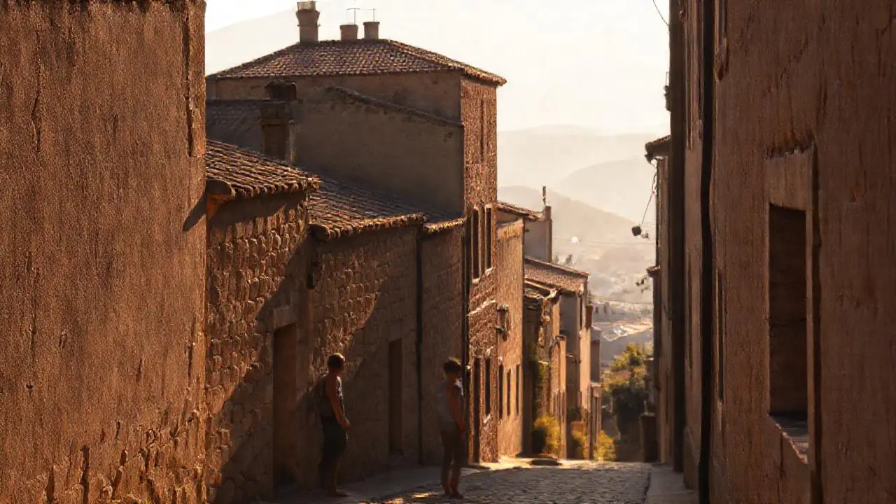 Escena tranquila y luminosa, de atmósfera serena