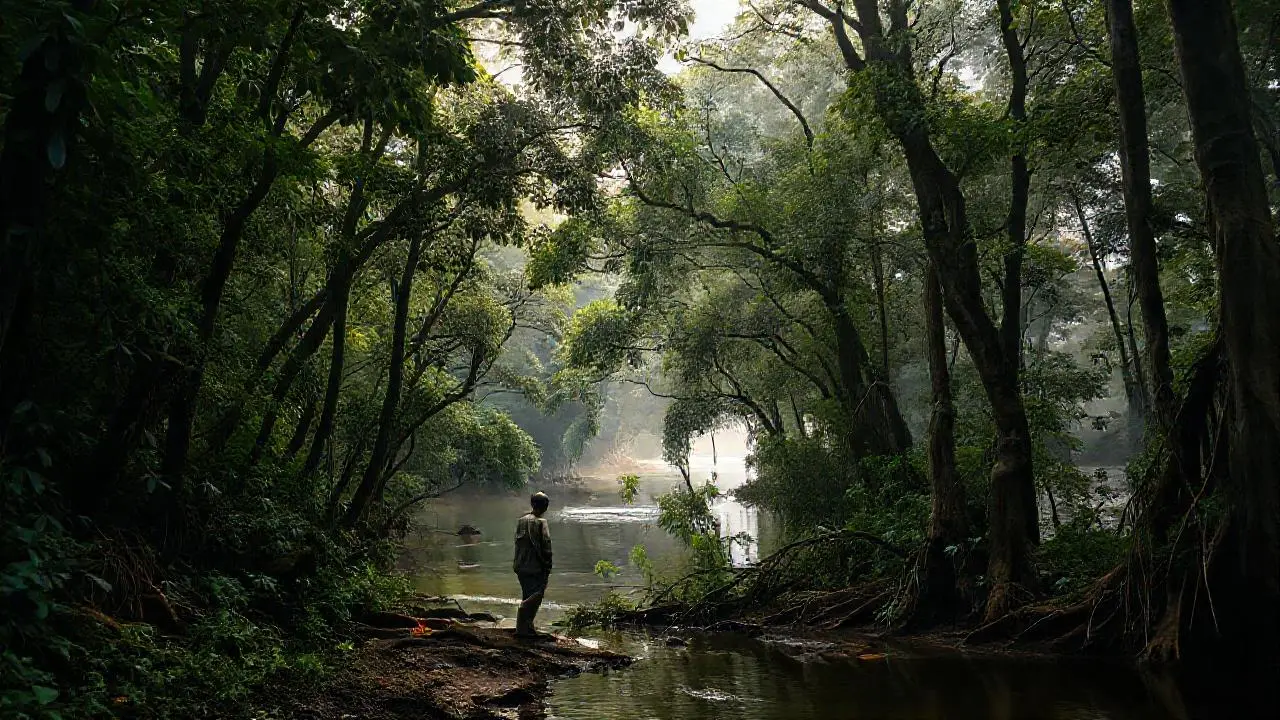 Selva exuberante, húmeda y misteriosa