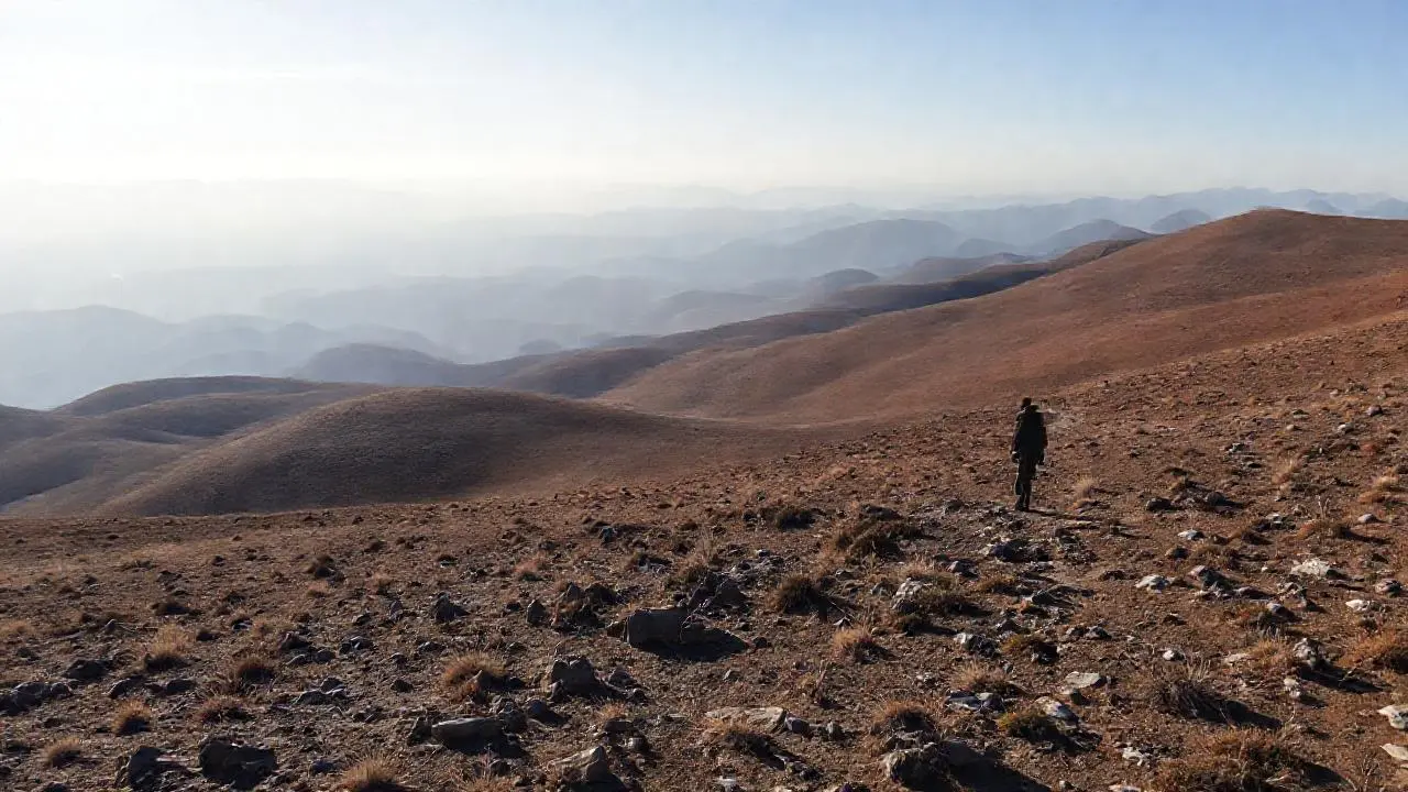 Páramo vasto, solitario, y silencioso