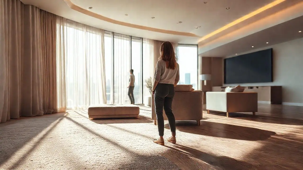 Ambiente tranquilo, elegante y luminoso