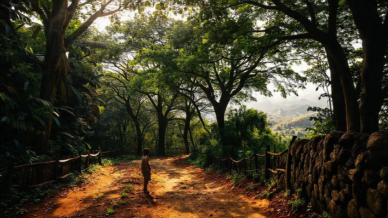 Paz natural en un paisaje sereno