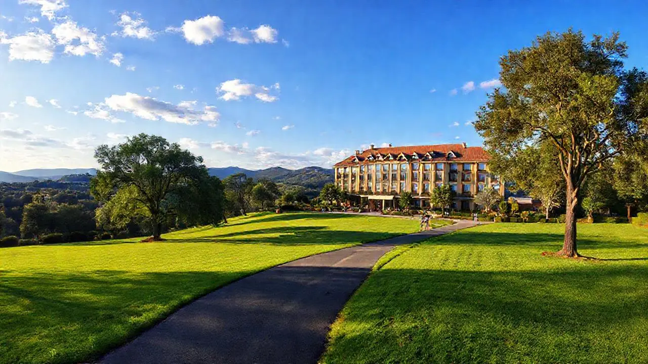 Paz y luz en un paisaje sereno