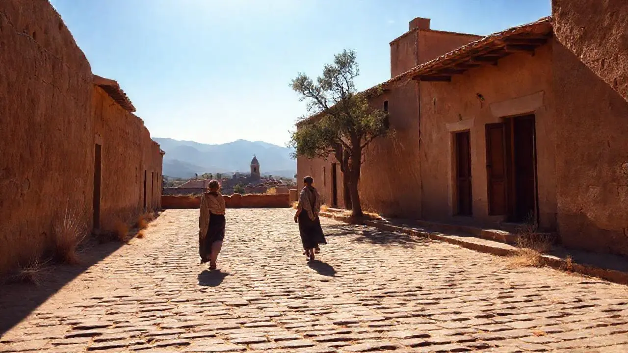 Pueblo antiguo, tranquilo y lleno de historia