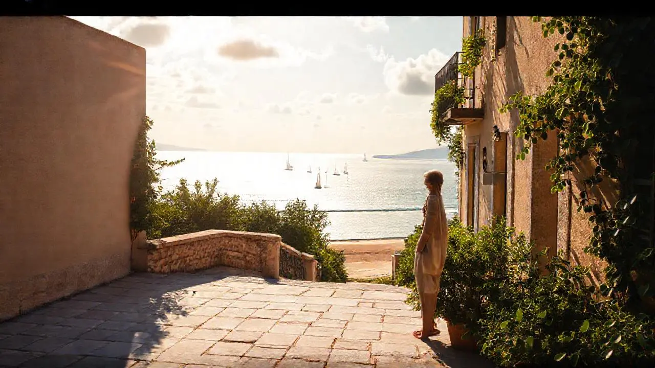 Paz serena bajo un cielo vasto