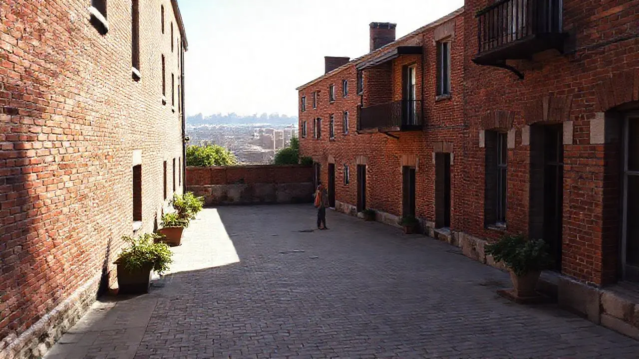 Arquitectura tranquila y luminosa, serena belleza
