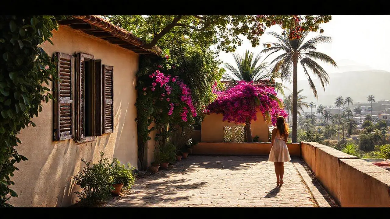 Calidez mediterránea, tranquila y soleada