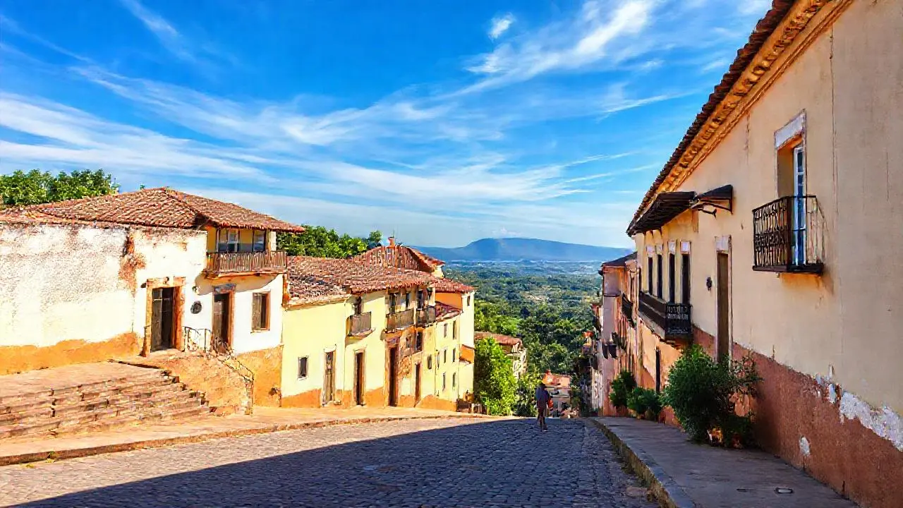 Pueblo colonial, tranquilo y lleno de historia