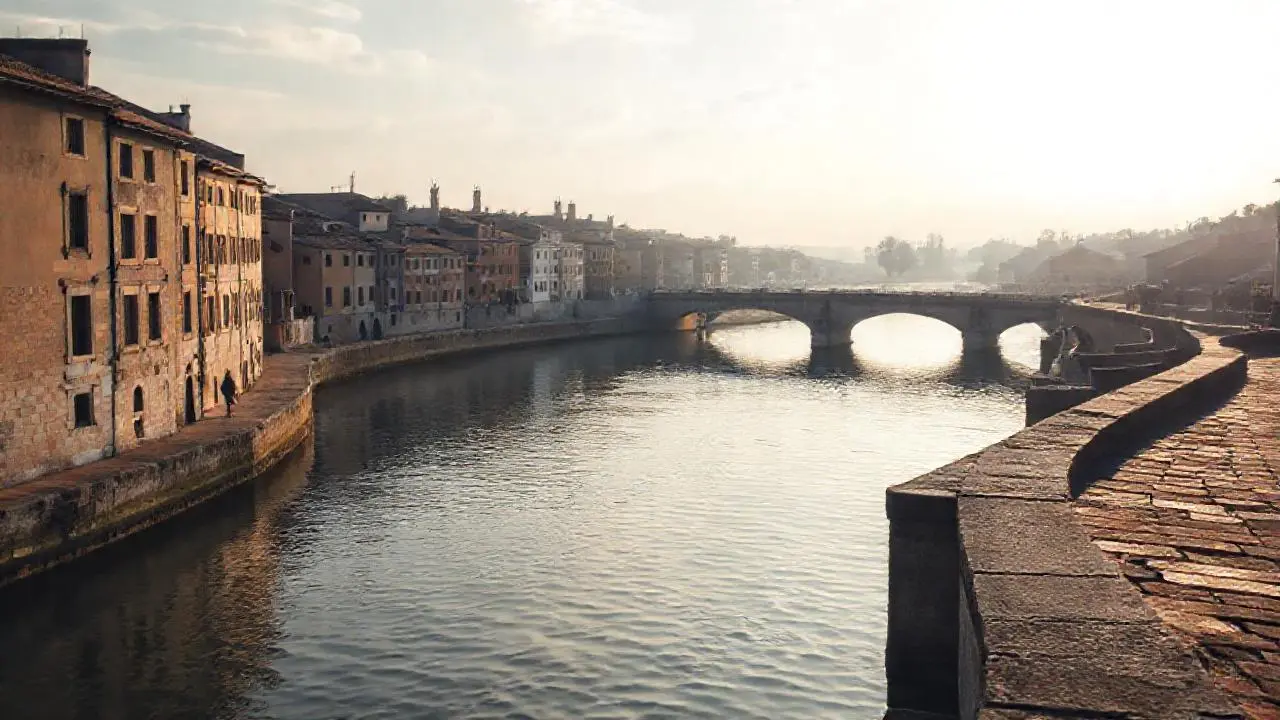 Paz serena en un paisaje acuático