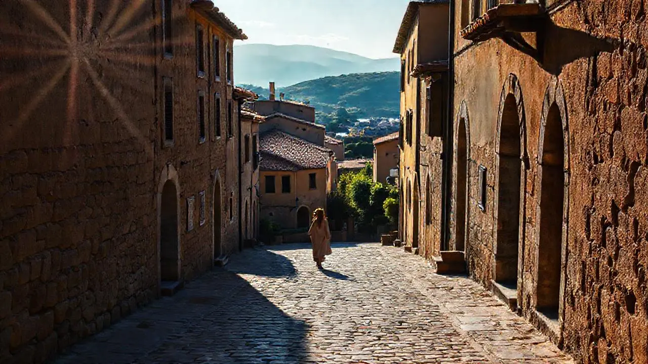Paz y belleza en un lugar antiguo