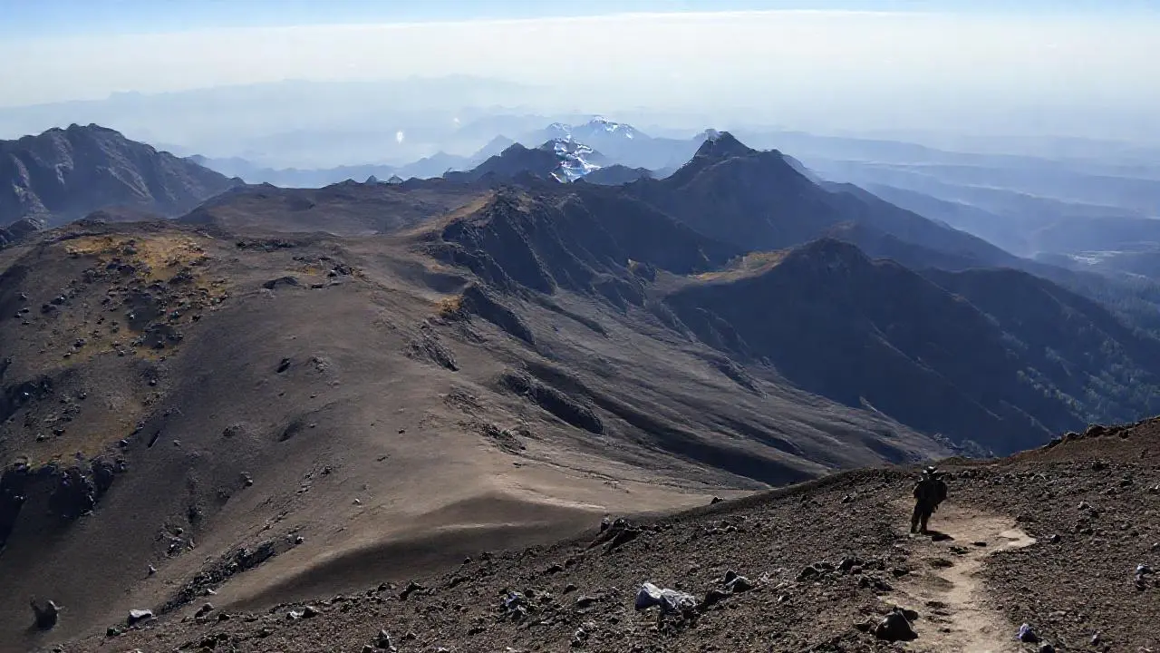 Montañas imponentes, senderismo y gran paisaje