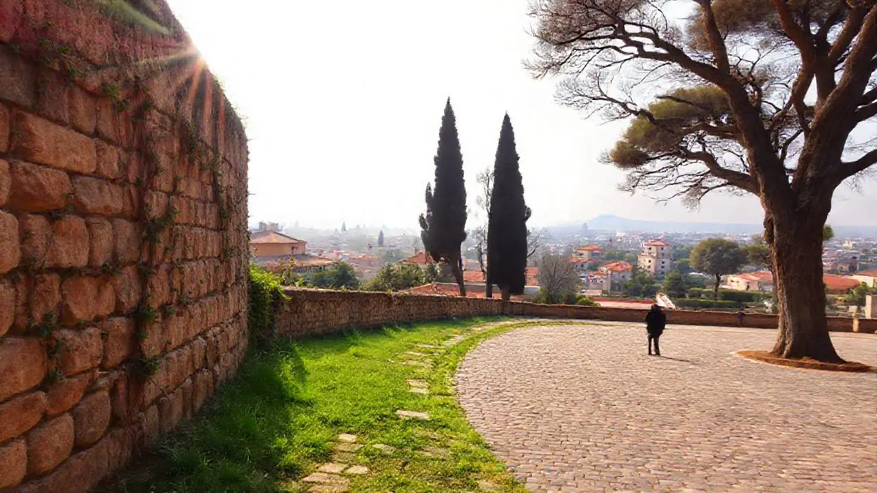 Paz, luz y quietud en un paisaje antiguo
