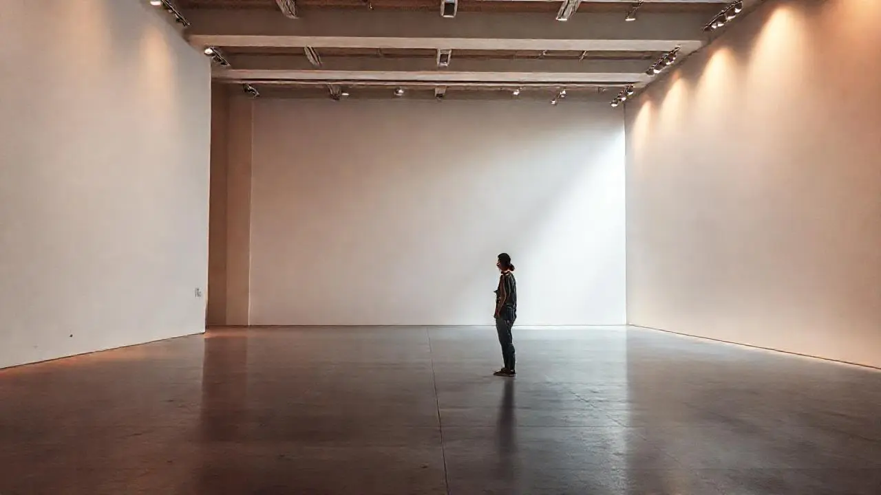 Espacio amplio, luz suave y ambiente relajado