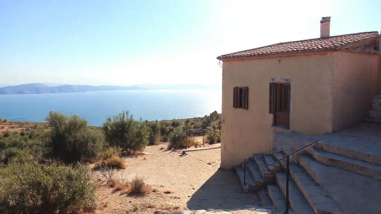 Paz y calma en un paisaje mediterráneo