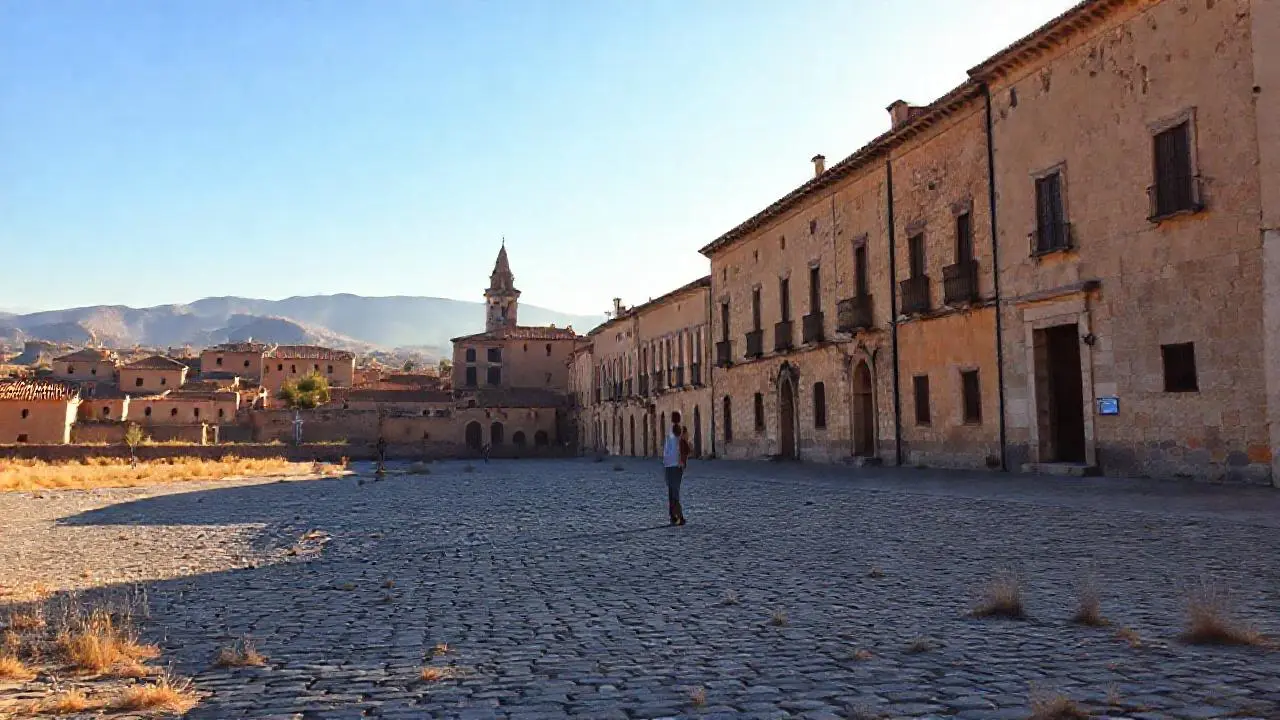 Paz española, luz, espacio y quietud