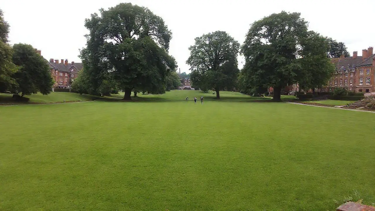 Un paisaje tranquilo y sereno se extiende