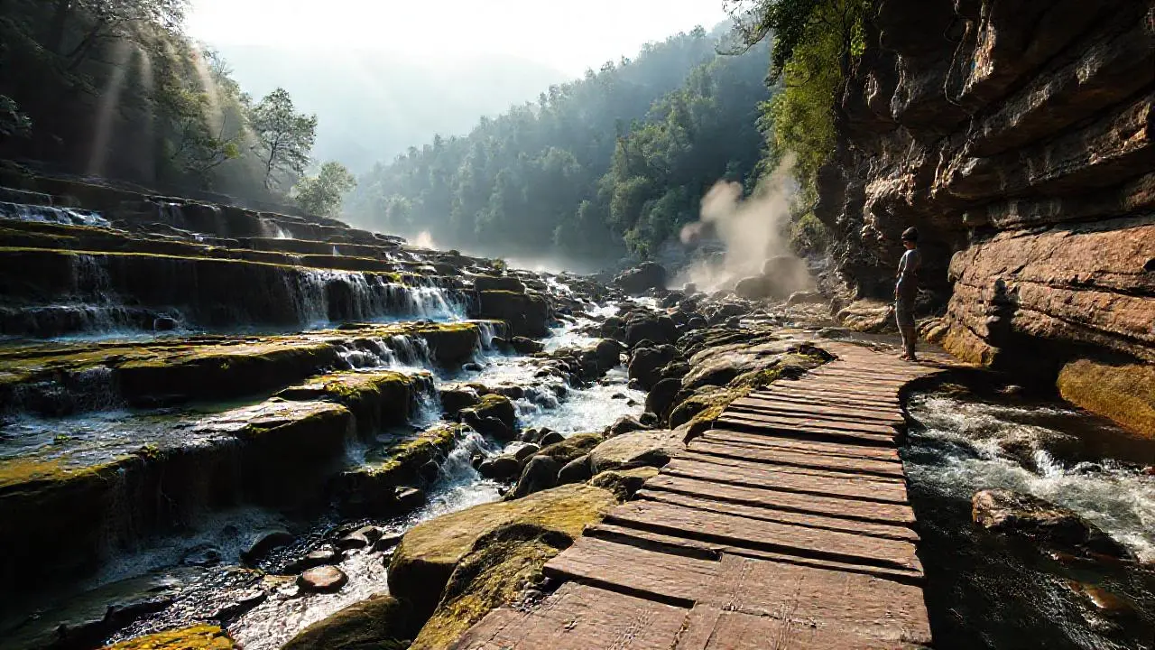 Un paisaje natural sereno y profundo