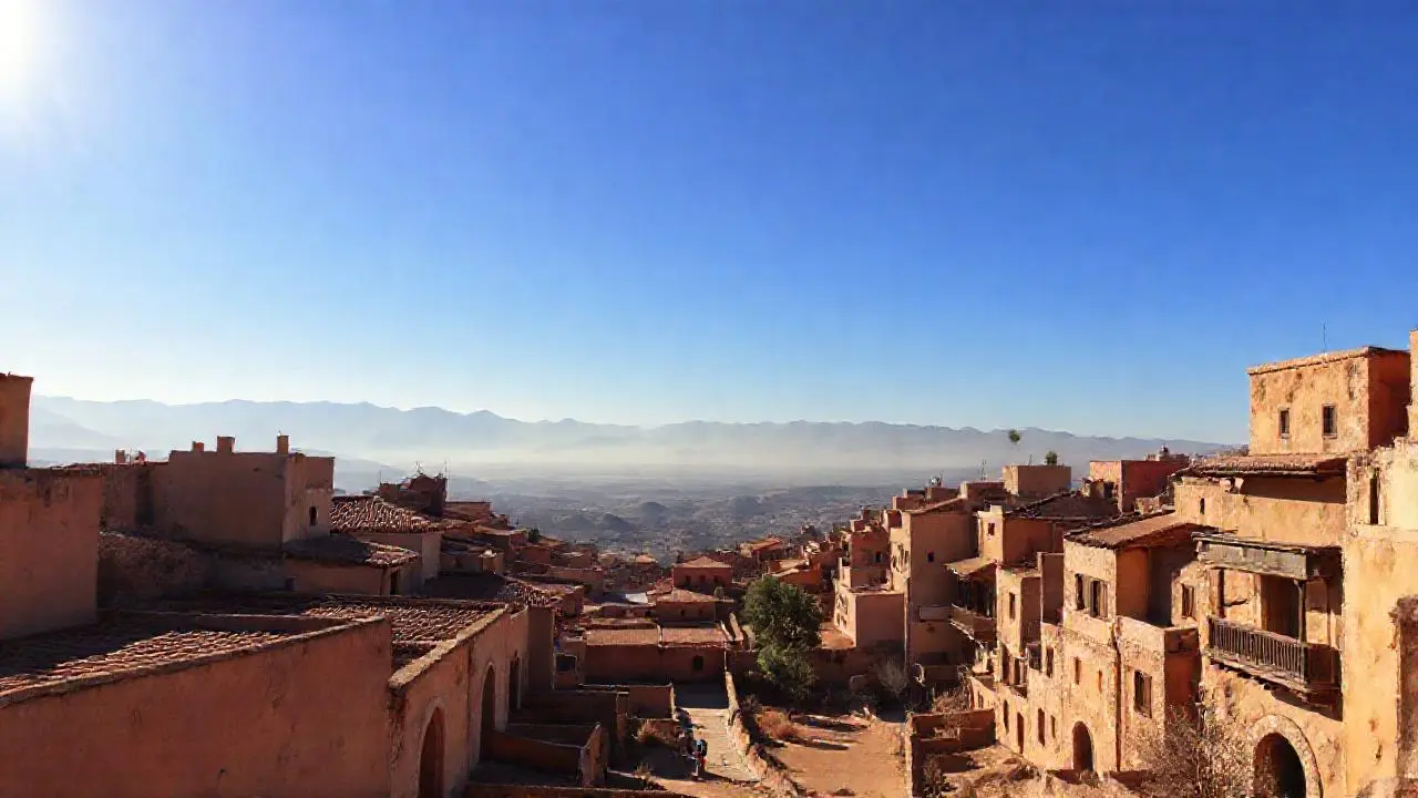 Paisaje vasto, tranquilo y soleado