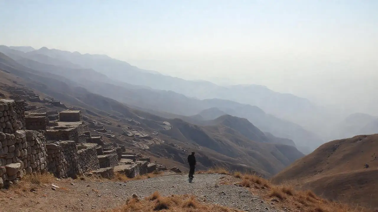Paisaje andino árido, vasto y silencioso
