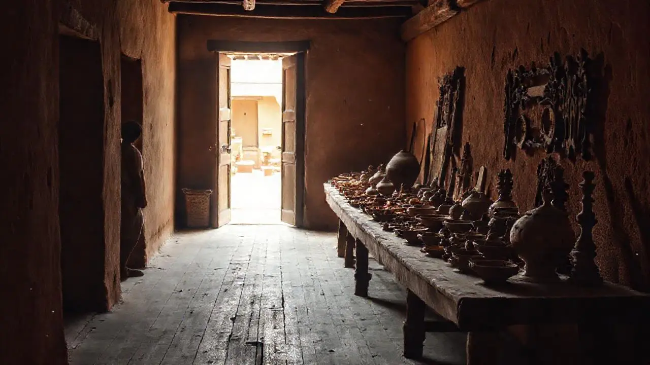 Un espacio antiguo, cálido y artesanal