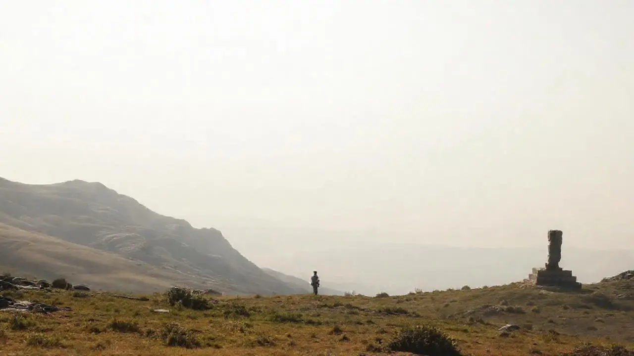 Paisaje vasto, sereno y silencioso