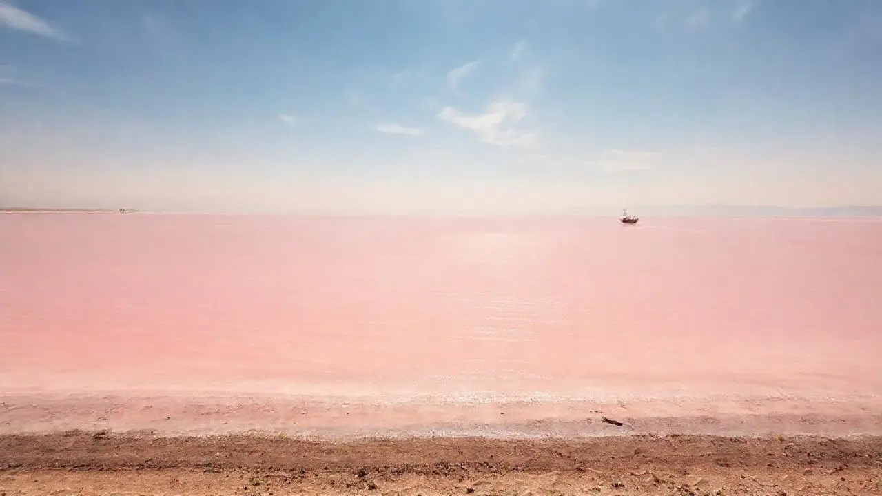 Paisaje salado, amplio y sereno