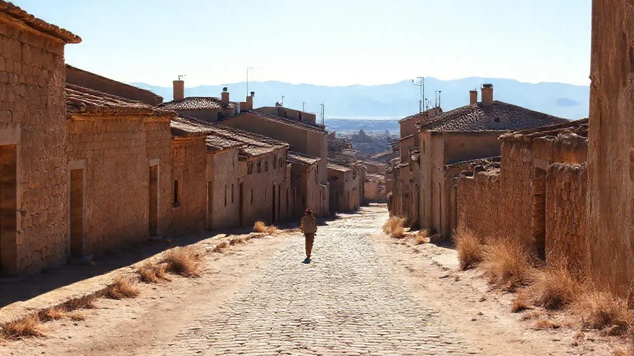Paz rural, luz cálida y atemporal
